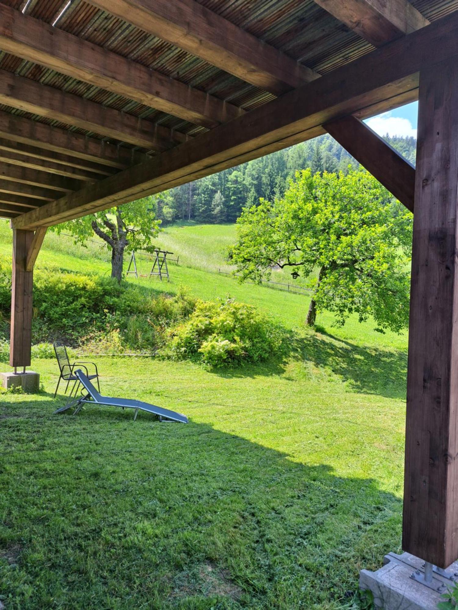 Casableiberg - Garten Apartment - Naturpark Dobratsch Bad Bleiberg Ngoại thất bức ảnh